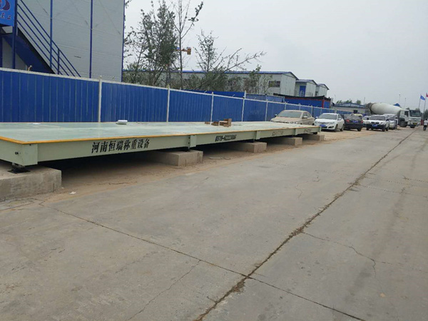 濮陽建業(yè)世和府3x16m-150噸數(shù)字地磅